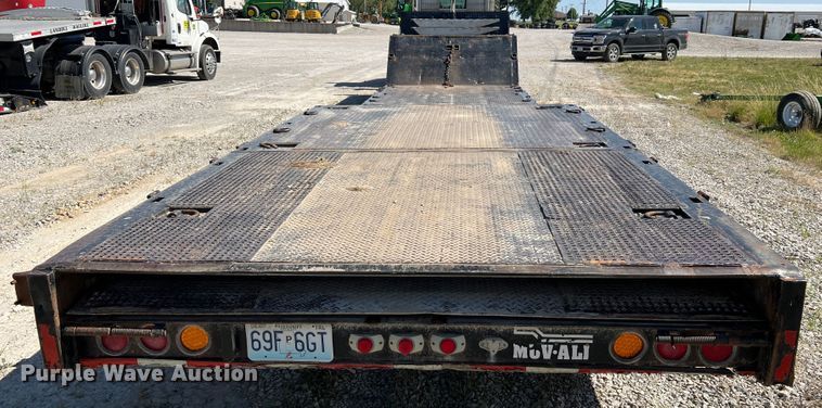 image for item KC9865 1998 Muv-All 4860TD  drop deck equipment trailer
