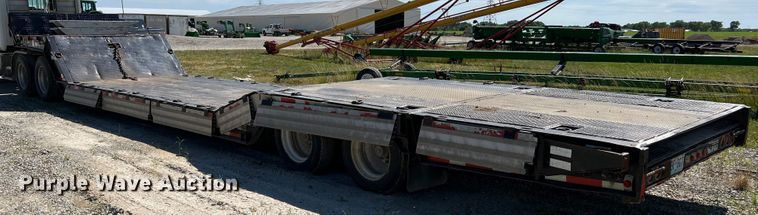 image for item KC9865 1998 Muv-All 4860TD  drop deck equipment trailer