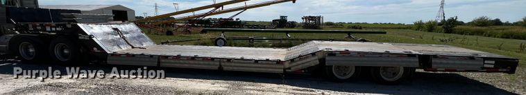 image for item KC9865 1998 Muv-All 4860TD  drop deck equipment trailer