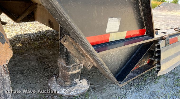 image for item KC9865 1998 Muv-All 4860TD  drop deck equipment trailer