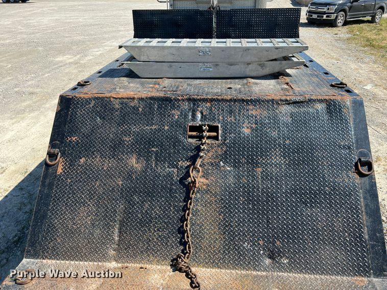 image for item KC9865 1998 Muv-All 4860TD  drop deck equipment trailer