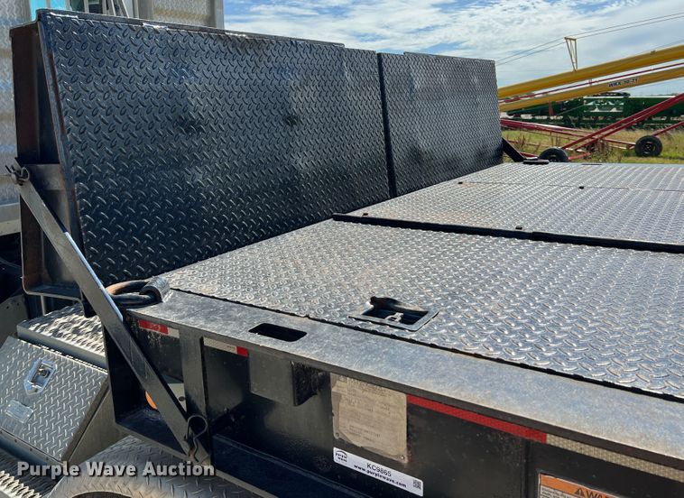 image for item KC9865 1998 Muv-All 4860TD  drop deck equipment trailer