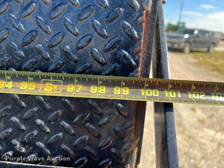 image for item KC9865 1998 Muv-All 4860TD  drop deck equipment trailer