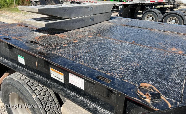 image for item KC9865 1998 Muv-All 4860TD  drop deck equipment trailer