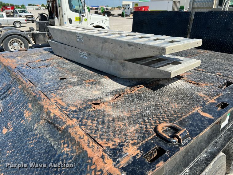 image for item KC9865 1998 Muv-All 4860TD  drop deck equipment trailer