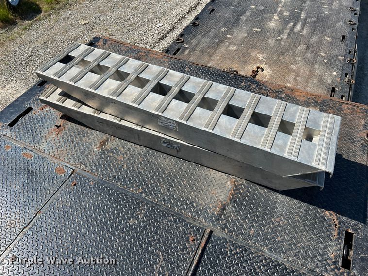 image for item KC9865 1998 Muv-All 4860TD  drop deck equipment trailer