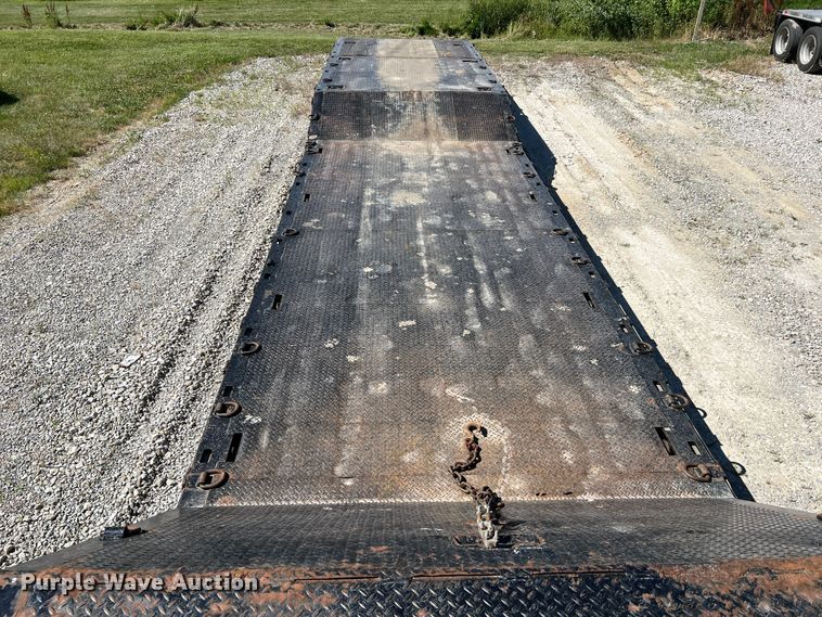 image for item KC9865 1998 Muv-All 4860TD  drop deck equipment trailer