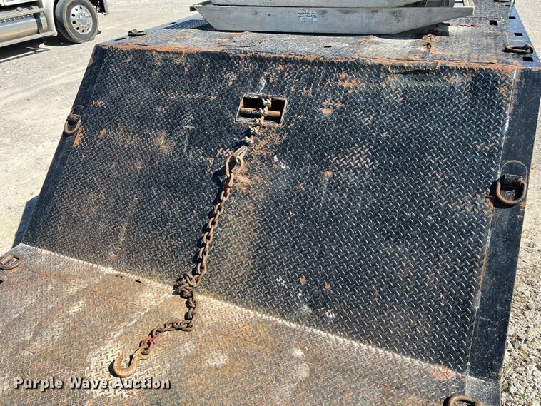 image for item KC9865 1998 Muv-All 4860TD  drop deck equipment trailer