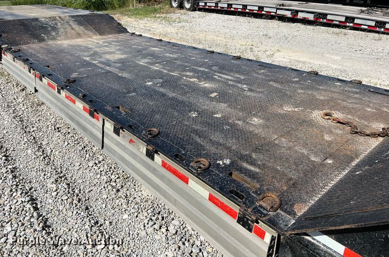 image for item KC9865 1998 Muv-All 4860TD  drop deck equipment trailer