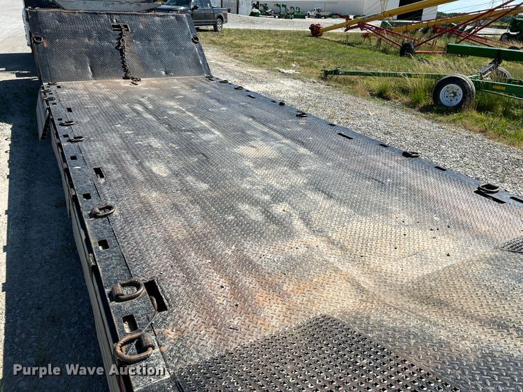 image for item KC9865 1998 Muv-All 4860TD  drop deck equipment trailer