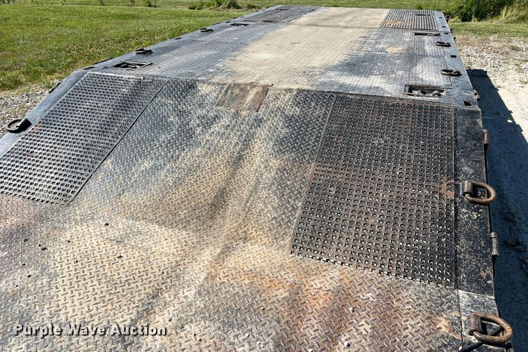 image for item KC9865 1998 Muv-All 4860TD  drop deck equipment trailer