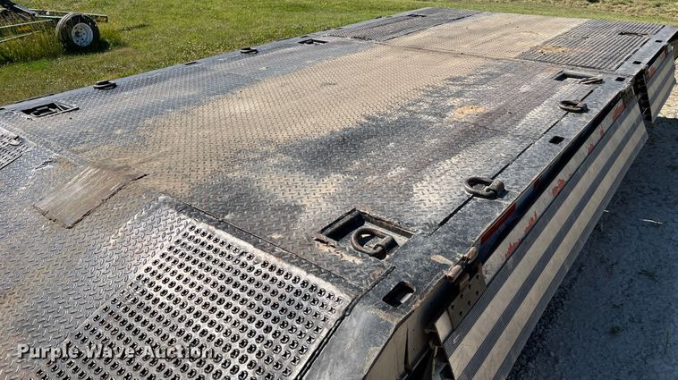 image for item KC9865 1998 Muv-All 4860TD  drop deck equipment trailer