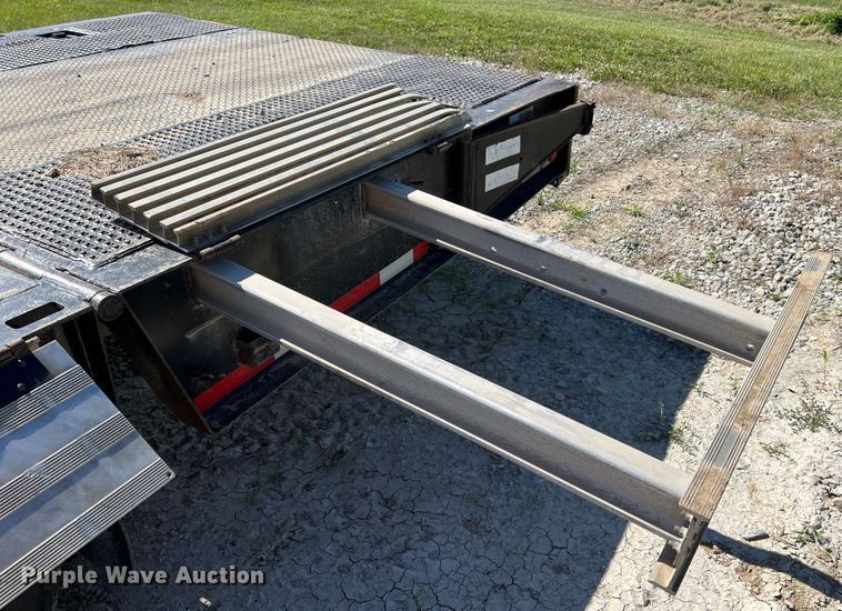 image for item KC9865 1998 Muv-All 4860TD  drop deck equipment trailer