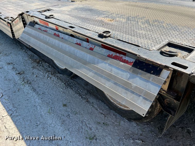 image for item KC9865 1998 Muv-All 4860TD  drop deck equipment trailer