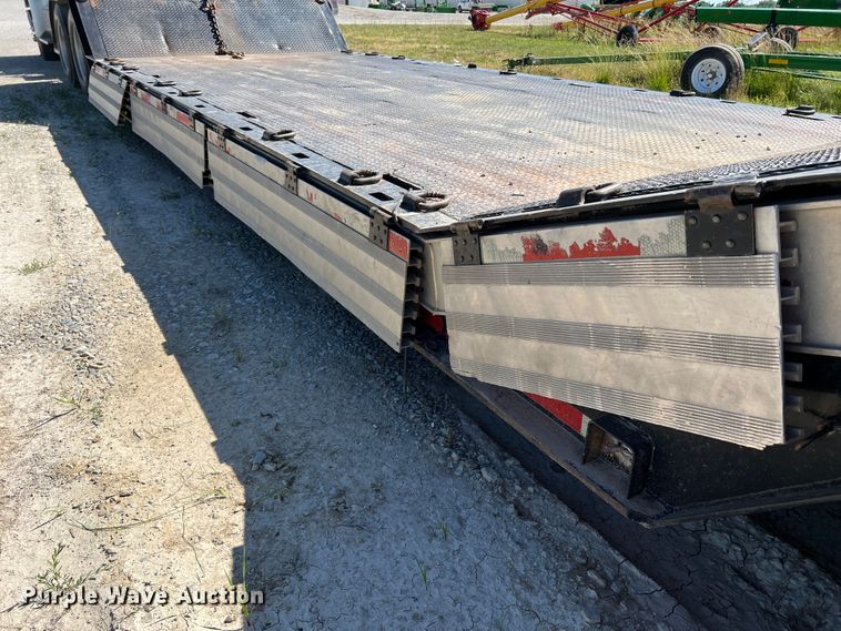 image for item KC9865 1998 Muv-All 4860TD  drop deck equipment trailer