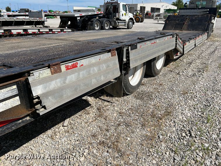 image for item KC9865 1998 Muv-All 4860TD  drop deck equipment trailer