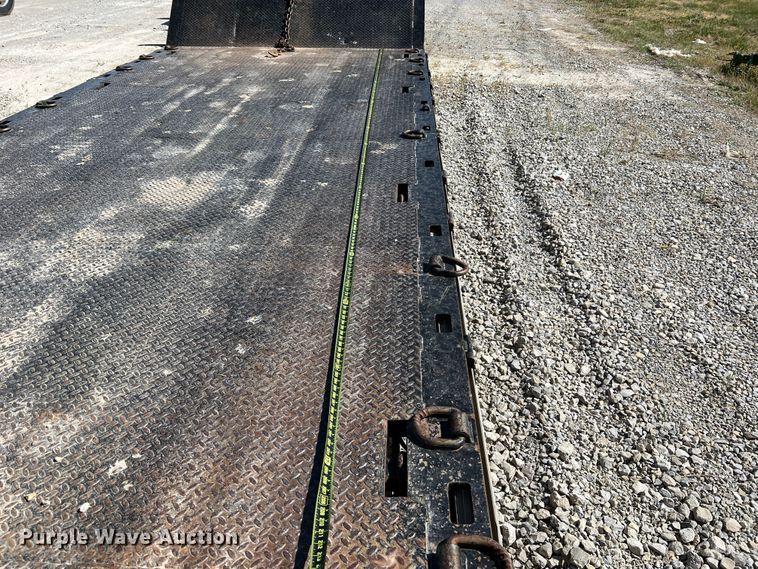 image for item KC9865 1998 Muv-All 4860TD  drop deck equipment trailer