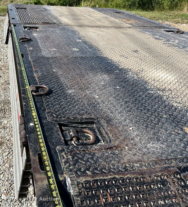 image for item KC9865 1998 Muv-All 4860TD  drop deck equipment trailer