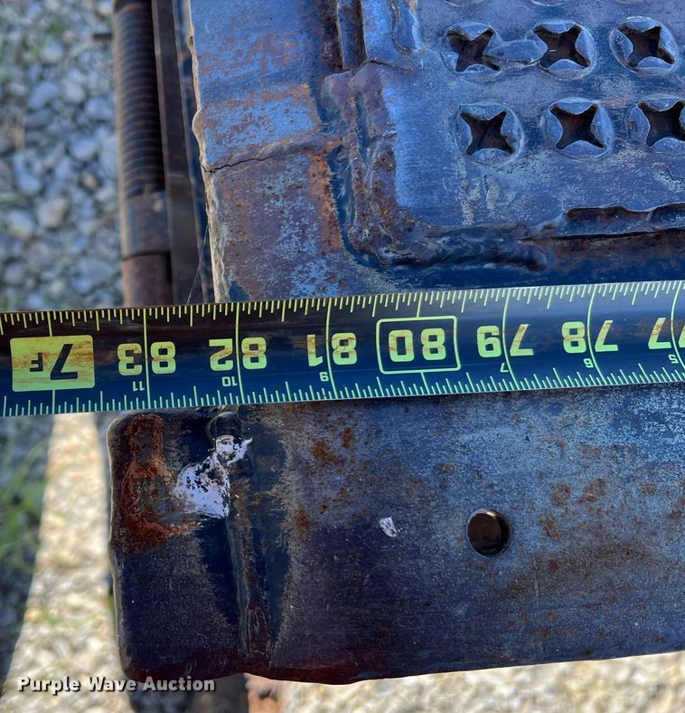 image for item KC9865 1998 Muv-All 4860TD  drop deck equipment trailer