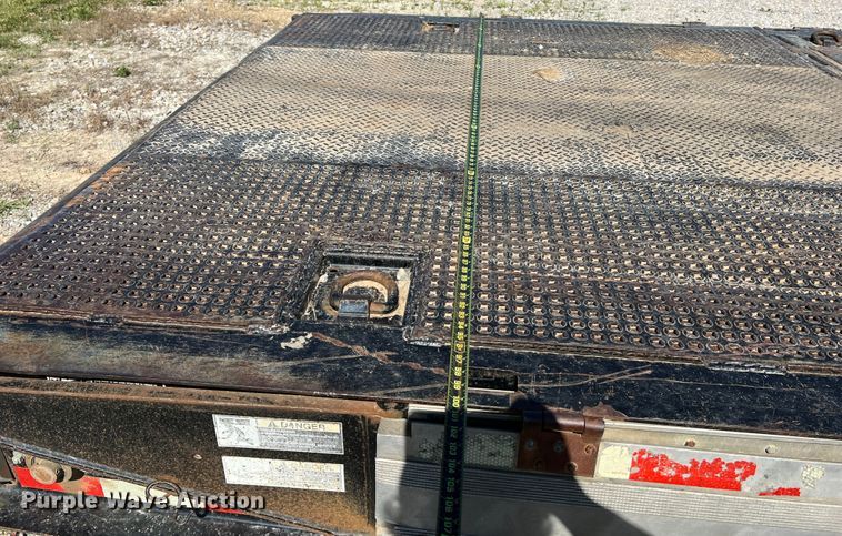 image for item KC9865 1998 Muv-All 4860TD  drop deck equipment trailer