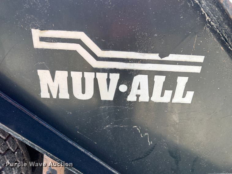 image for item KC9865 1998 Muv-All 4860TD  drop deck equipment trailer