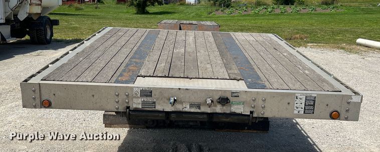 image for item KC9870 2014 Muv-All 5370MDG  lowboy equipment trailer