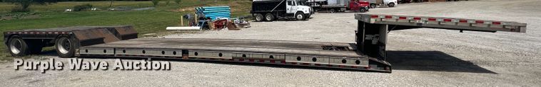 image for item KC9870 2014 Muv-All 5370MDG  lowboy equipment trailer
