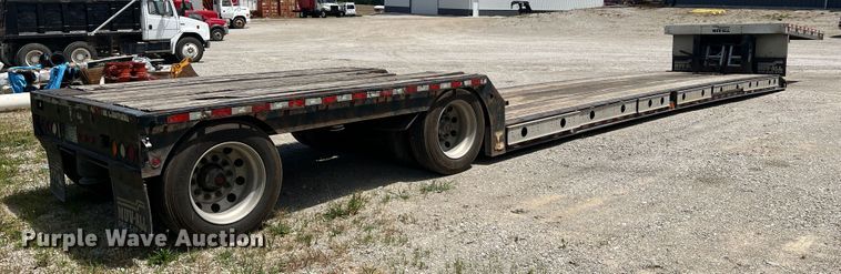 image for item KC9870 2014 Muv-All 5370MDG  lowboy equipment trailer