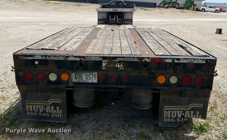 image for item KC9870 2014 Muv-All 5370MDG  lowboy equipment trailer