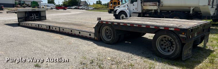 image for item KC9870 2014 Muv-All 5370MDG  lowboy equipment trailer