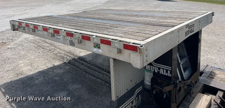 image for item KC9870 2014 Muv-All 5370MDG  lowboy equipment trailer