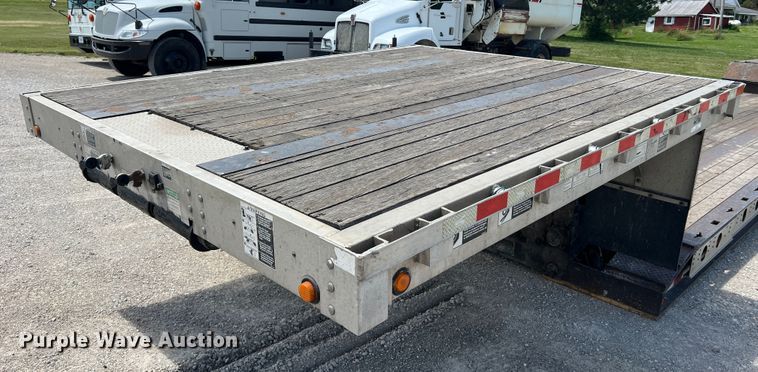 image for item KC9870 2014 Muv-All 5370MDG  lowboy equipment trailer