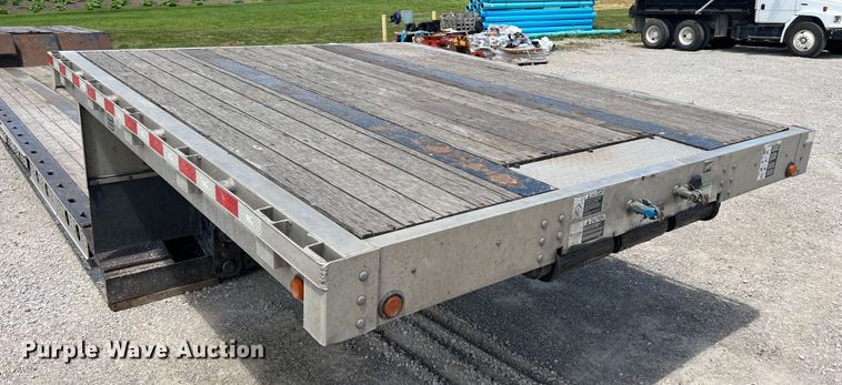 image for item KC9870 2014 Muv-All 5370MDG  lowboy equipment trailer