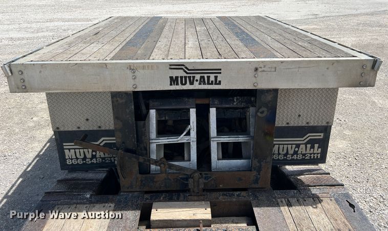 image for item KC9870 2014 Muv-All 5370MDG  lowboy equipment trailer