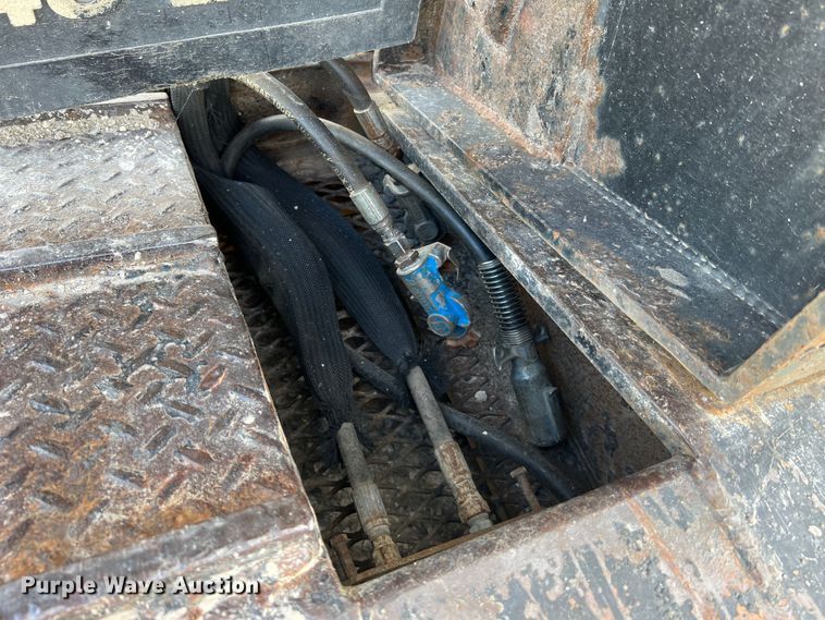 image for item KC9870 2014 Muv-All 5370MDG  lowboy equipment trailer