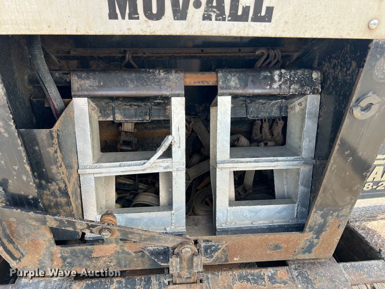 image for item KC9870 2014 Muv-All 5370MDG  lowboy equipment trailer