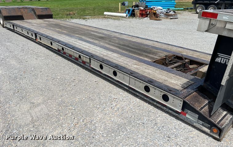 image for item KC9870 2014 Muv-All 5370MDG  lowboy equipment trailer