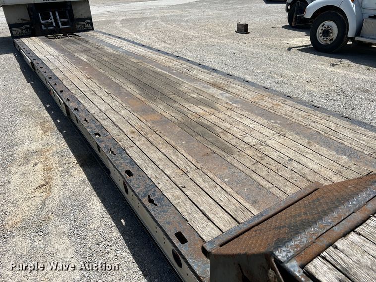 image for item KC9870 2014 Muv-All 5370MDG  lowboy equipment trailer