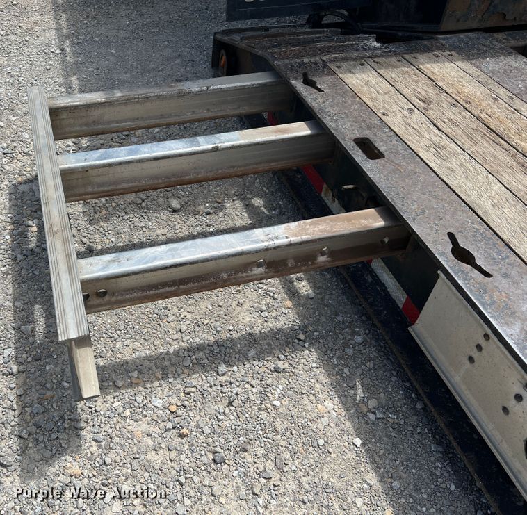 image for item KC9870 2014 Muv-All 5370MDG  lowboy equipment trailer