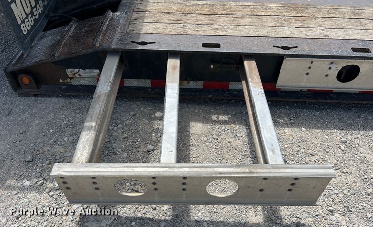 image for item KC9870 2014 Muv-All 5370MDG  lowboy equipment trailer