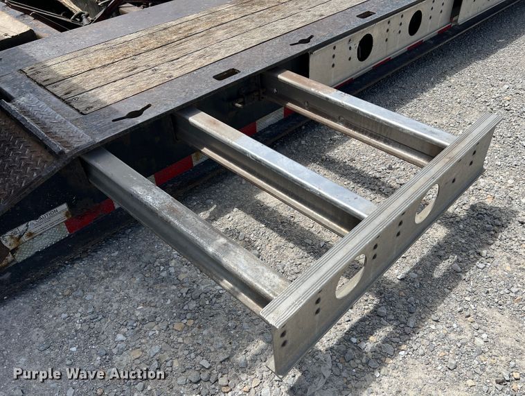 image for item KC9870 2014 Muv-All 5370MDG  lowboy equipment trailer