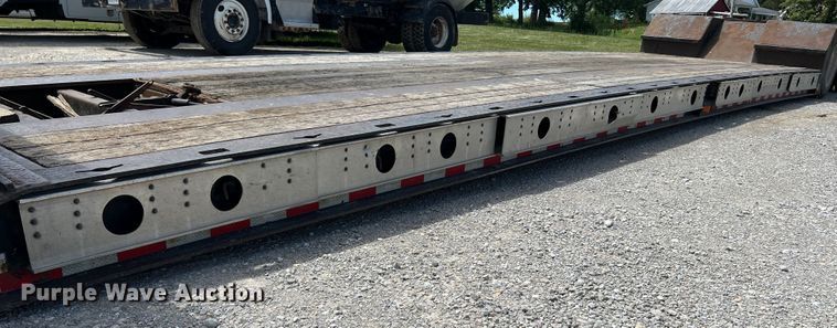 image for item KC9870 2014 Muv-All 5370MDG  lowboy equipment trailer