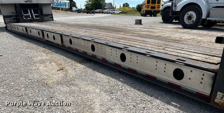 image for item KC9870 2014 Muv-All 5370MDG  lowboy equipment trailer