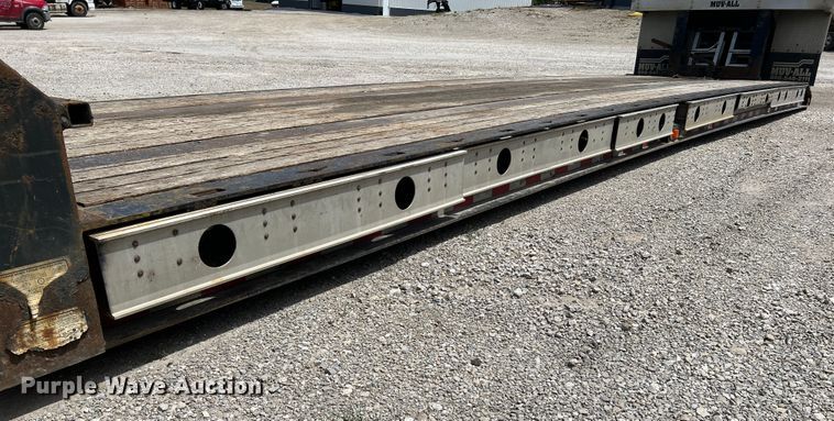 image for item KC9870 2014 Muv-All 5370MDG  lowboy equipment trailer