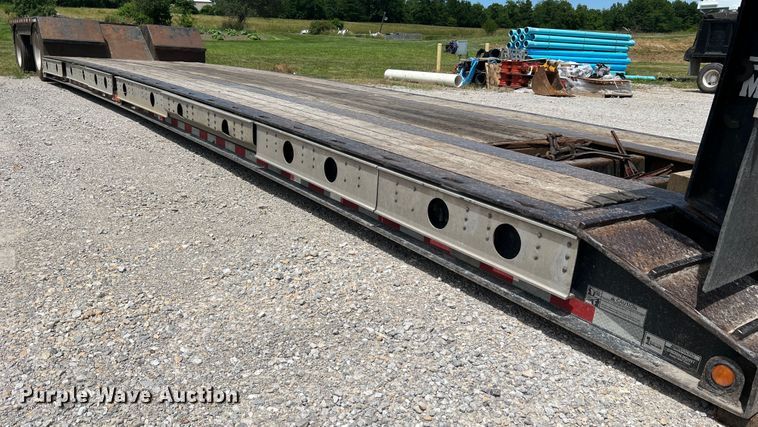 image for item KC9870 2014 Muv-All 5370MDG  lowboy equipment trailer