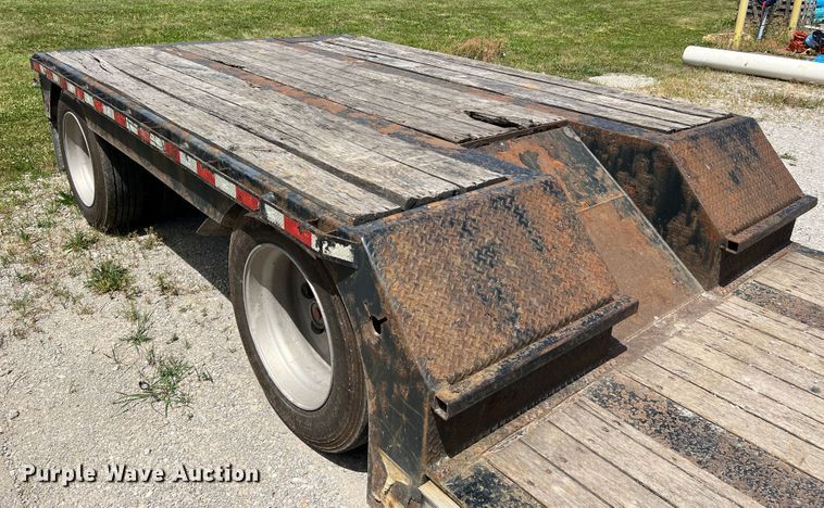 image for item KC9870 2014 Muv-All 5370MDG  lowboy equipment trailer