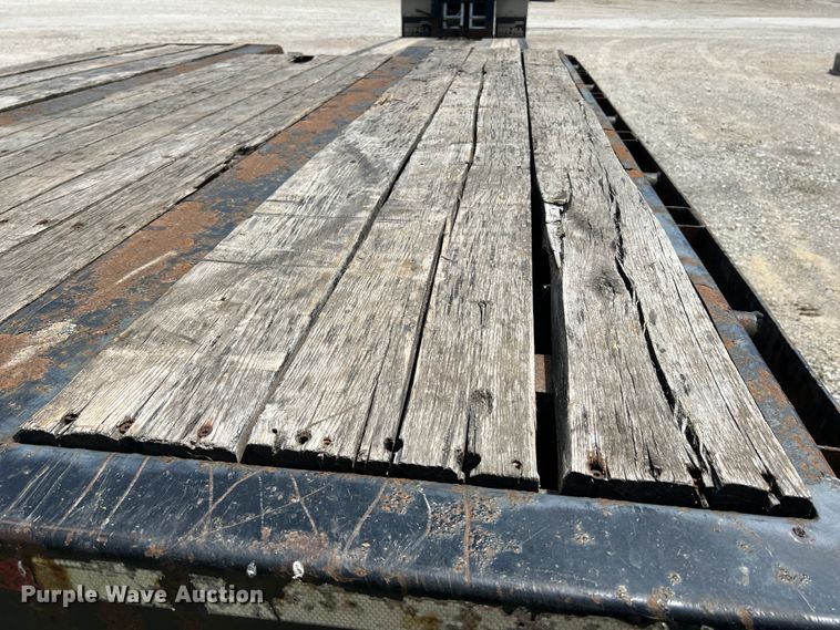 image for item KC9870 2014 Muv-All 5370MDG  lowboy equipment trailer