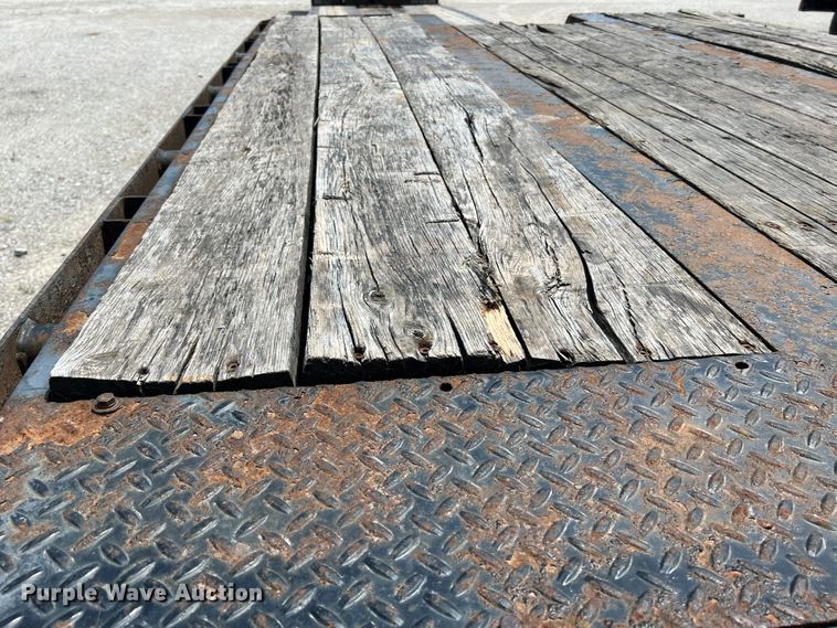 image for item KC9870 2014 Muv-All 5370MDG  lowboy equipment trailer