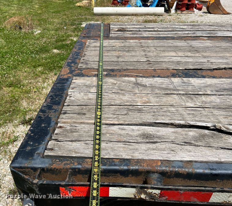 image for item KC9870 2014 Muv-All 5370MDG  lowboy equipment trailer