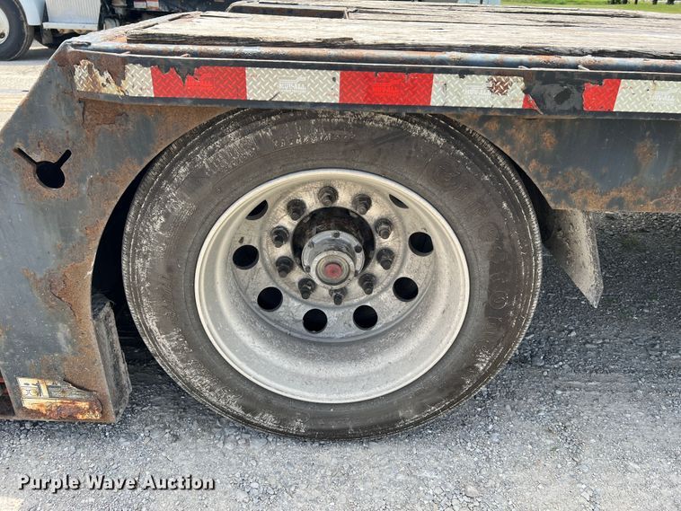 image for item KC9870 2014 Muv-All 5370MDG  lowboy equipment trailer